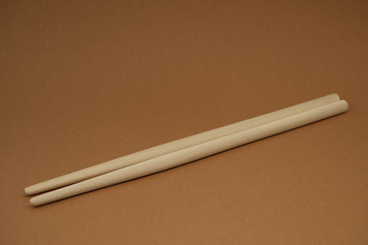 Extra thick saibashi cooking chop sticks made from magnolia wood