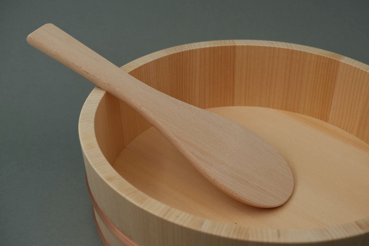 Shamoji rice paddle made from beech wood  30 cm