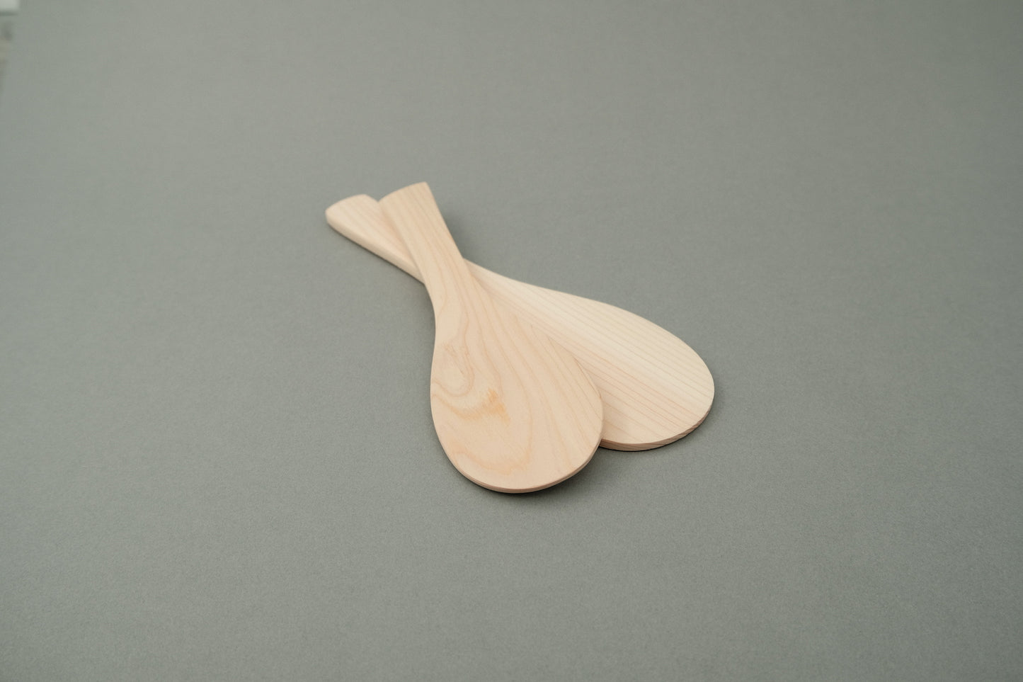 Shamoji rice paddle made from hinoki wood  22 cm