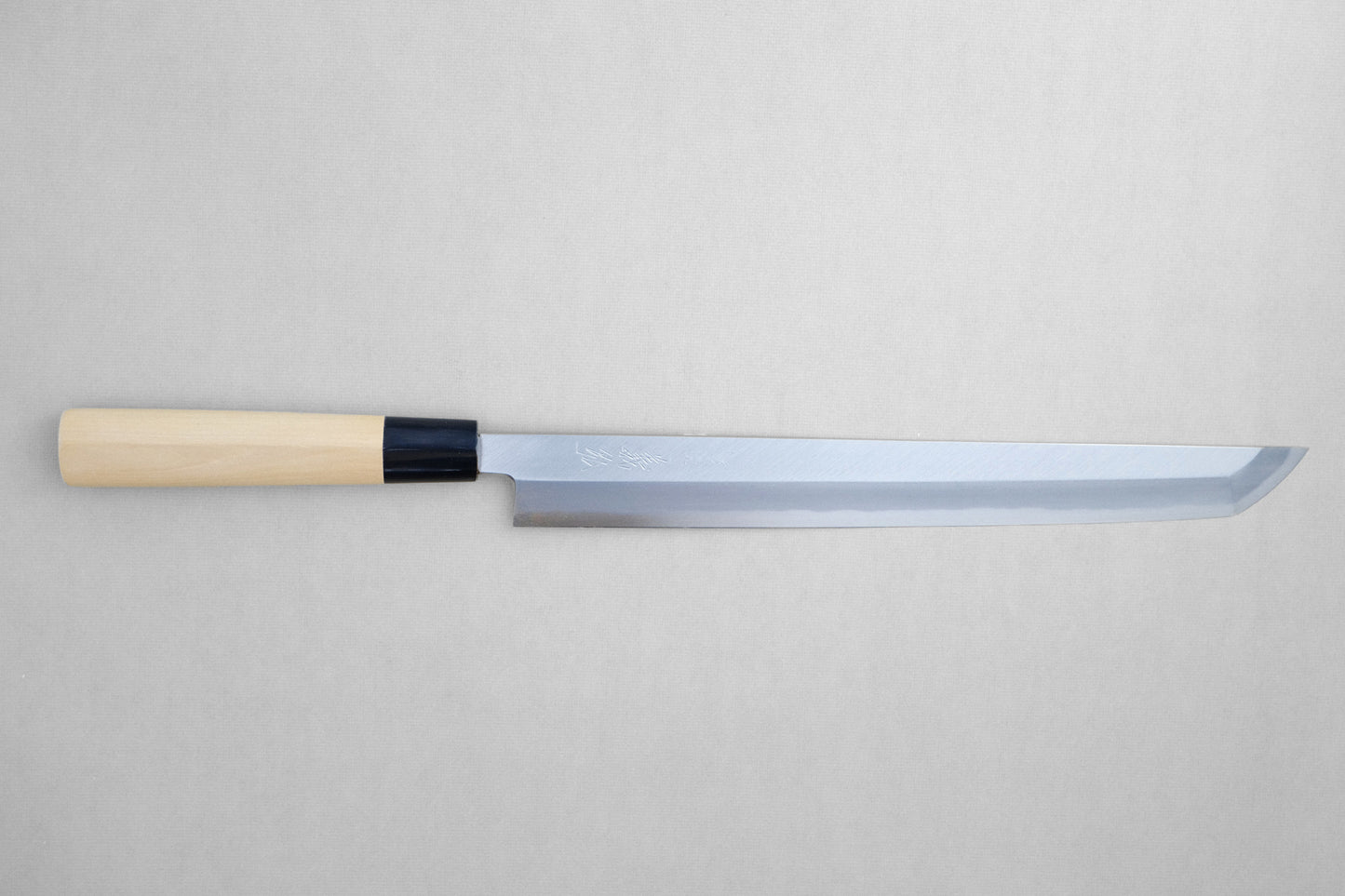 Yoshihiro Jousaku white 2 sakimaru takohiki 300 with a ho wood handle